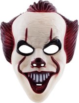 Masker duivelse clown plastic - Penny