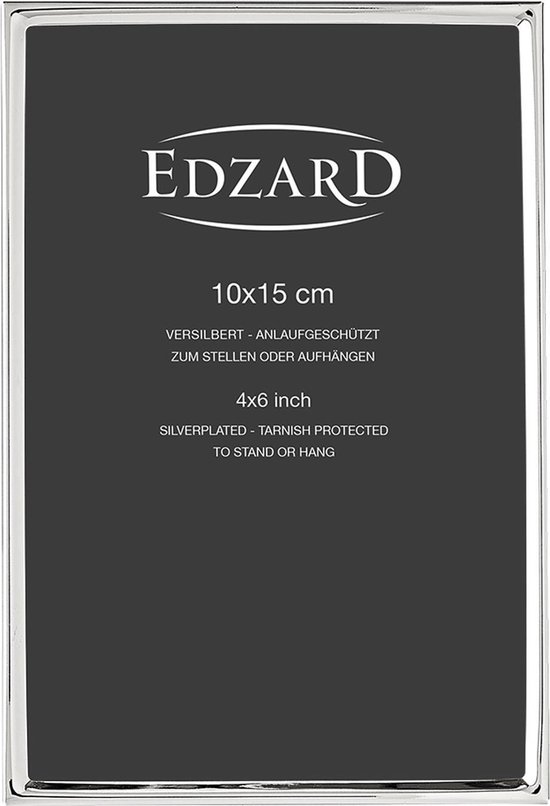 Edzard Otto - Fotolijst - Zilver - 10 x 15