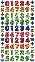 Purple Peach Sticker Numbers - 414