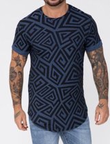 Heren shirt | blauw | maat M