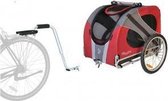 Doggyride fietskar Novel20 rood