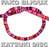 Fako Bijoux® - Perles Disque Katsuki - Perles Polymer - Perles Surf - Perles Argile - 6mm - 350 Pièces - Mix 1