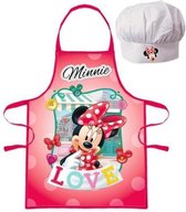 Disney Minnie Mouse schort met koksmuts 3-8 jaar (53 cm)