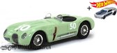 Jaguar C-Type #50 Stirling Moss 1952 (Mint) (15cm) 1/43 Atlas - Model auto - Schaalmodel - Modelauto - Miniatuur autos - Speelgoed voor kinderen