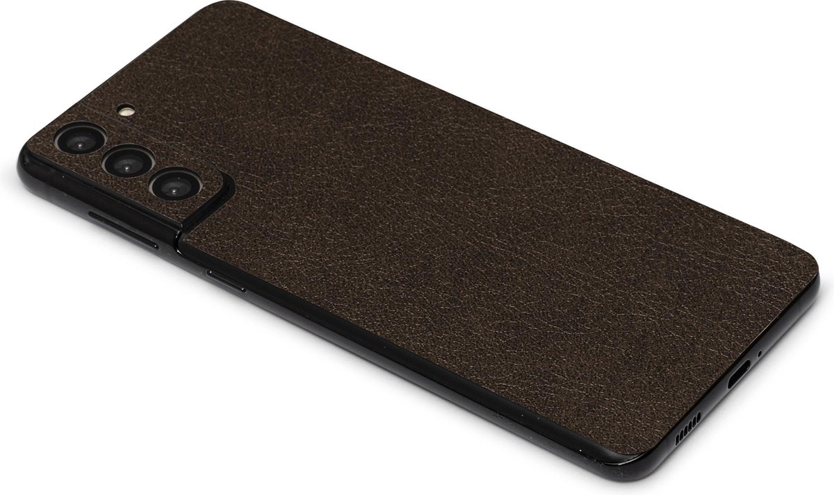 ScreenSafe Skin Galaxy S21 Plus Brown Leather