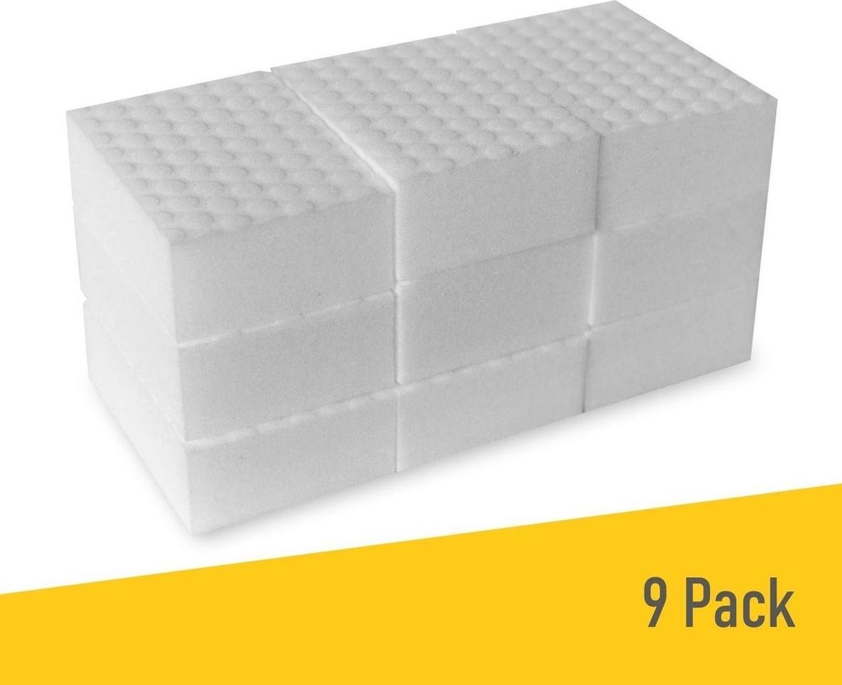 Éponge Wonder - 9 pack - Extra fort - Groot format 100x70x33mm - Ne pas  déchirer 