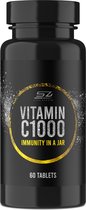 Senz Sports Vitamine C1000 – Voedingssupplement voor dagelijkse aanvulling – 60 Tabletten – Verbetering van de weerstand
