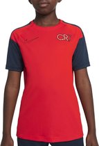 Nike CR7 Sportshirt - Maat 158  - Unisex - Rood - Donker blauw