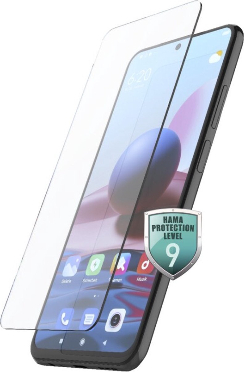 Hama Glazen Displaybescherming Pr. Crystal Glass V. Redmi Note 10 5G/Poco M3 Pro