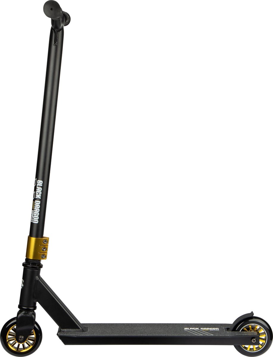 Black Dragon Stuntstep - Pulse Racer - Zwart/Goud - Step - 100KG — afbeelding 7