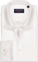 CASA MODA comfort fit overhemd - mouwlengte 72 cm - wit - Strijkvrij - Boordmaat: 49