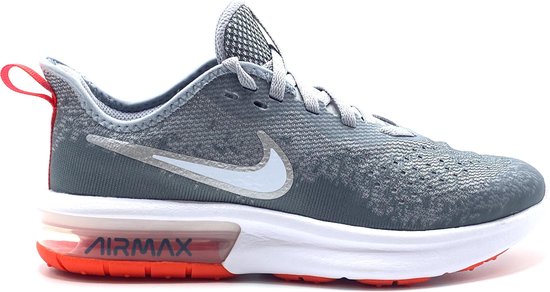 Nike Air Max Sequent 4 GS (Wolf Grey/ White- Cool Grey) - Taille 36,5 |  bol.com