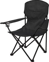 Vouwstoel Luxe antraciet - campingstoel
