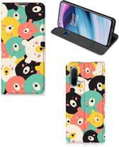 Telefoonhoesje OnePlus Nord CE 5G Wallet Bookcase Bears