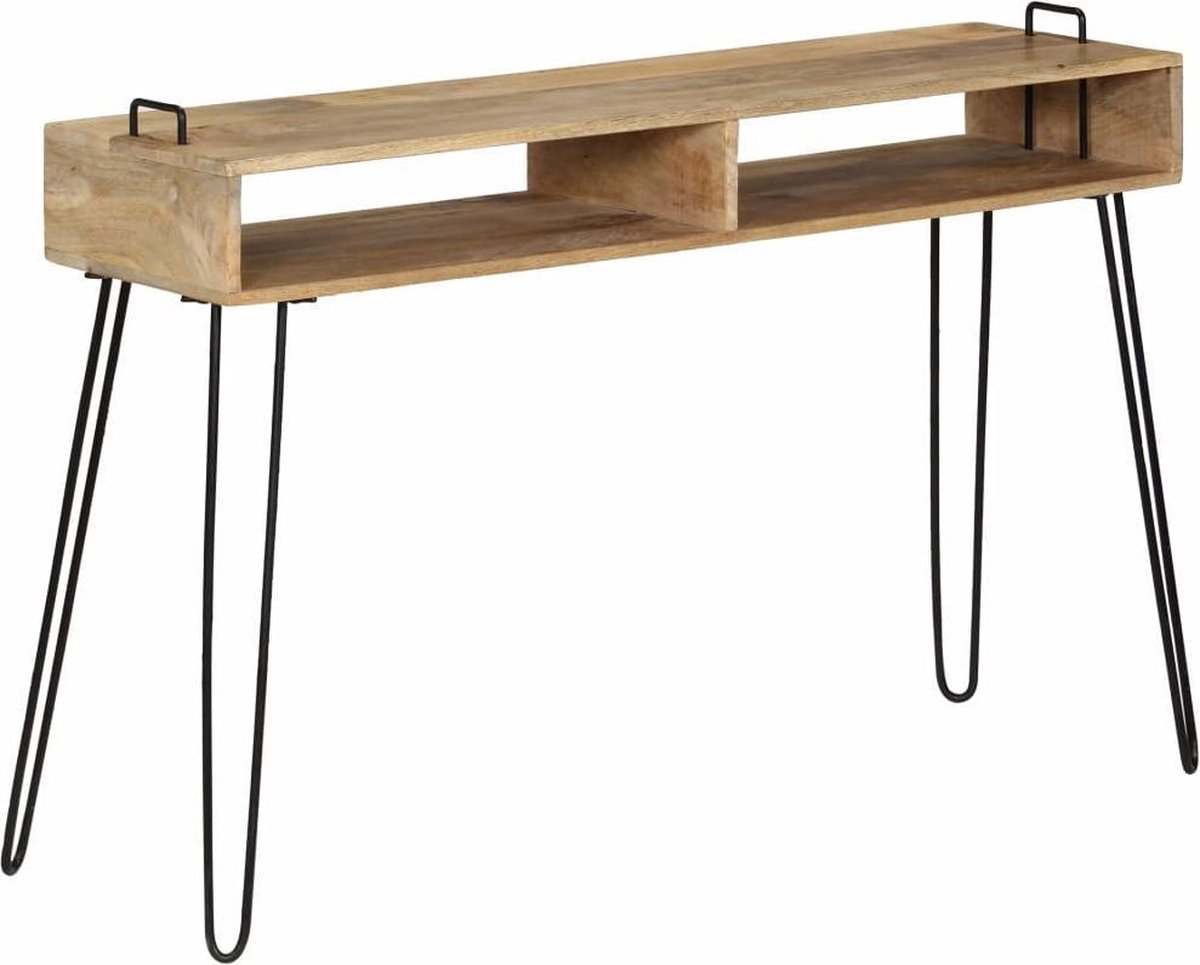 VidaXL Sidetable 115x35x76 cm massief mangohout