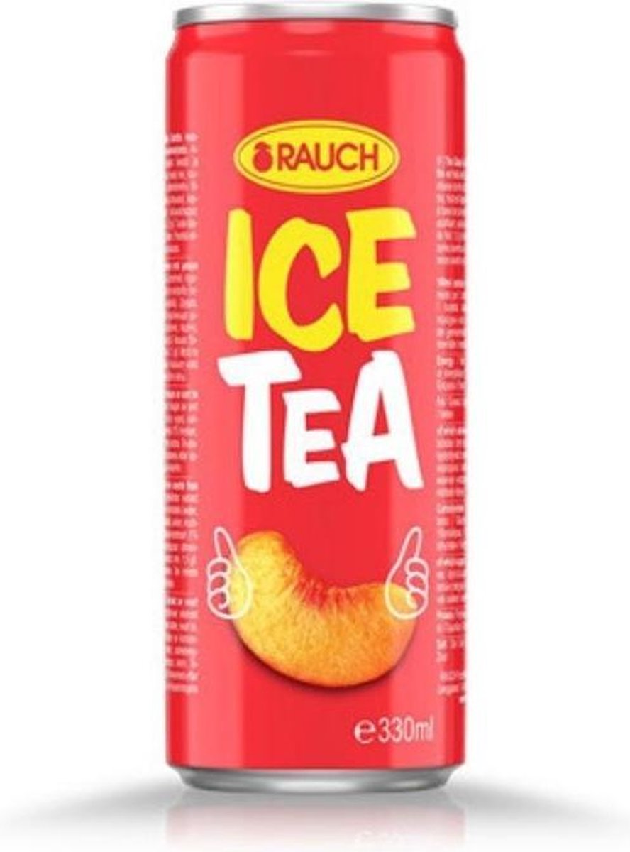 houder bellen Steen Rauch Ice Tea Peach 24x330ml | bol.com