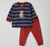 Woody pyjama jongens - highland koe - streep - 212-3-PLC-S/901 - maat 80