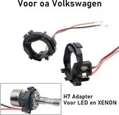 Set van 2 Stuks VW Golf 6 /7 | Scirocco | Sharan | Touran  | Transporter T5 | Xenon LED Adapter | Bracket  | Golf 6 / 7 Adapter geschikt voor LED en Xenon ombouw