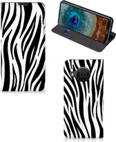 Smartphone Hoesje Nokia X20 | X10 Beschermhoesje Zebra