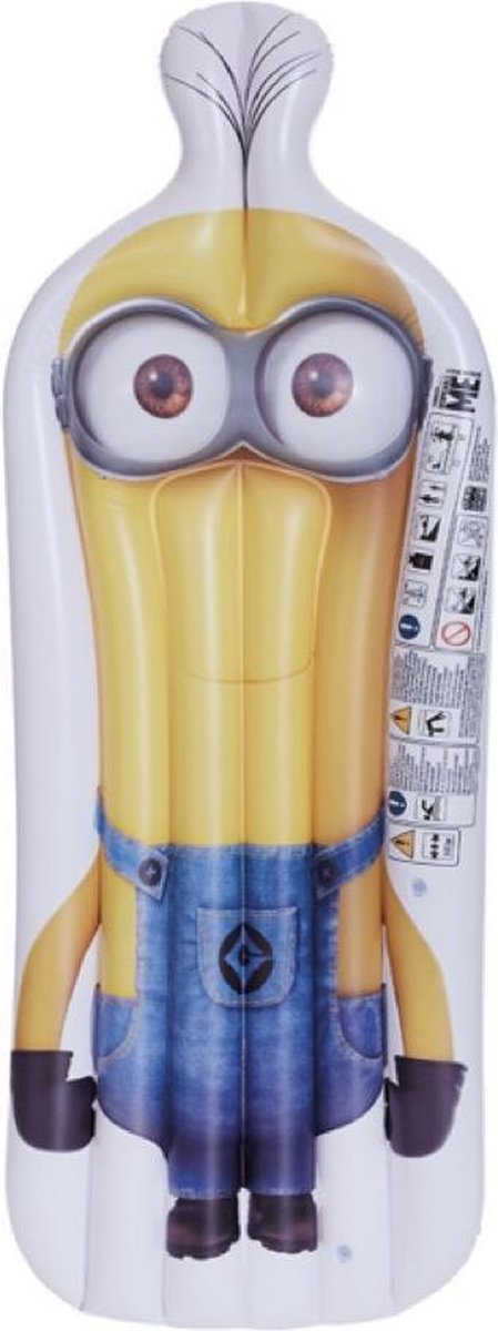 Universal luchtbed Minions 175 x 89 cm geel