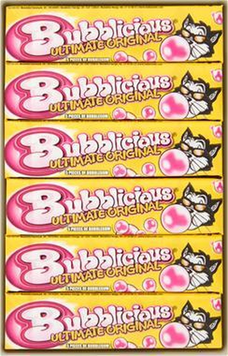 Bubblicious Ultimate Original 18 x 38g - Bonbon à la maison