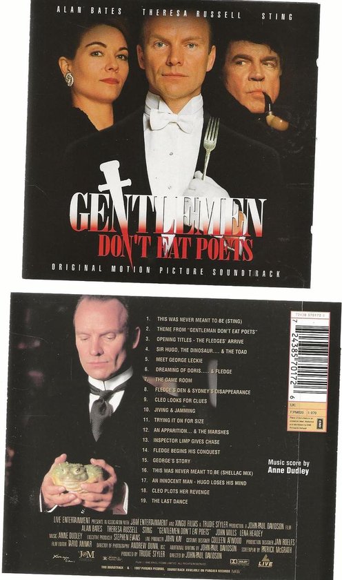 GENTLEMEN DON'T EAT POETS