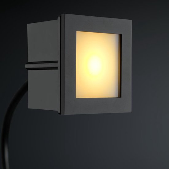 LED trapverlichting Bilbao - zwart - trap / wandverlichting / trapspots -... | bol.com