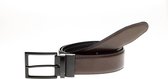 Elvy Fashion - Heren riem - Reversible Belt BN 012 - Black/Brown- Size 85