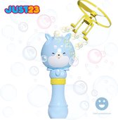 JUST23® Vliegende bellenblaas - Bellenblaasmachine - Voor kinderen - Water speelgoed - Blauw