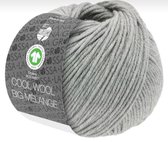 Lana Grossa Cool Wool Big Mélange Gots 50 gram 222 Grijs