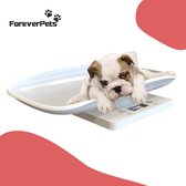 Foreverpets™ Dierenweegschaal – Precisie Weegschaal – Weegschaal voor kleine dieren – Tot 10KG – Digitale Weegschaal – Keukenweegschaal – Inclusief batterijen - Dierendag - Dierend