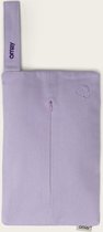 Omay Wipey Pouch Macaron - Luieretui - Reisetui Paars - 29X18,5 cm - Handmade