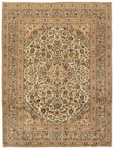 MOMO Rugs - MOMO Rugs Keshan Fine 13 Vloerkleed - 252x340 cm -  -  Tapijt -  - Beige