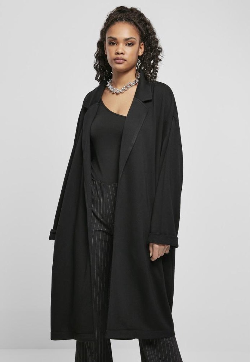 Urban Classics Modal Terry Oversized Jas M/L Zwart