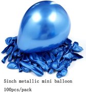 metallic latex ballon 100 st