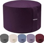 Meditatiekussen - Zinaps Yoga Kussen Meditatie Kussenvloer Zitkussenvulling voor meditatie en yoga; wasbaar deksel en ademend premium vulling; Zithoogte van 18 cm (WK 02130)