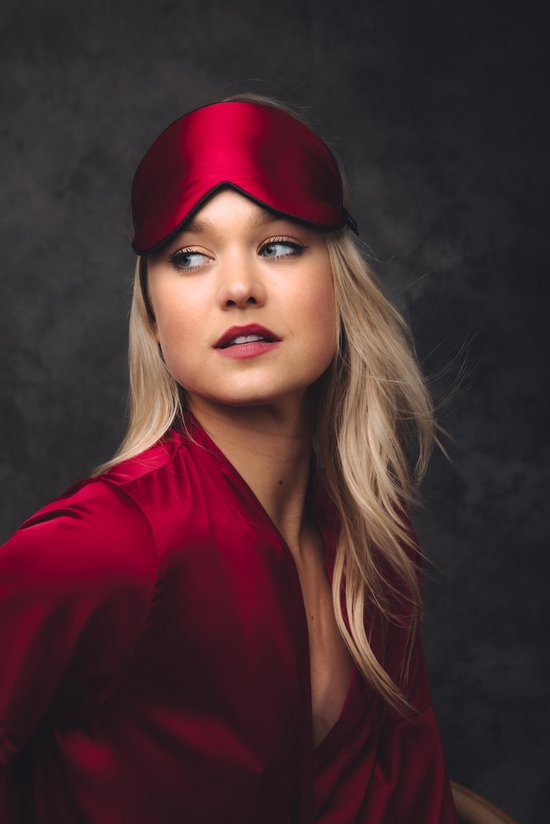 Masque de sommeil doux et soyeux de Luxe , lot de 2, noir et or, réglable et double face, anti-âge, cadeau de Noël de luxe