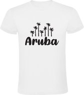 Aruba Heren t-shirt | Antillen | Wit