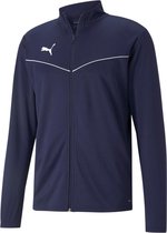 Sweat-Shirt Puma Teamrise Training Poly Jacket Bleu - Sportwear - Adulte