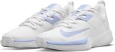 Nike Court Vapor Sportschoenen - Maat 40.5 - Vrouwen - wit - licht blauw