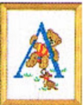 Vervaco borduurpakket alfabet