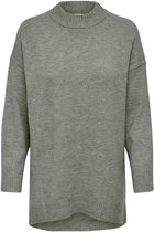 Only Trui Onlsilja L/s Loose Pullover Cc Knt 15231369 Shadow/w. Melange Dames Maat - S