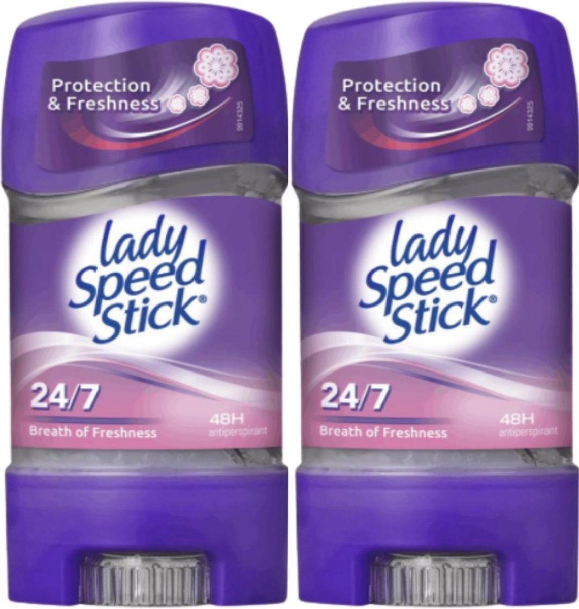 Goedkoopste Lady Speed Stick Breath of Freshness Deodorant - 2 x 65 g - Gel
