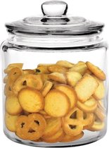 Veluw Glazen Voorraadpot 3,8 Liter - met Deksel - Ø20 x (H)25,2cm