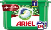 Bol.com Ariel All in 1 Wasmiddel Pods + Ultra Vlekverwijderaar - 3x43 Wasbeurten - Voordeelverpakking aanbieding