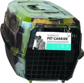 M-pets Dierenvervoersbox Warrior 58 Cm Staal Groen