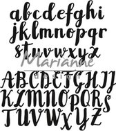 Marianne Design Craftables HandLichtlettering Alfabet