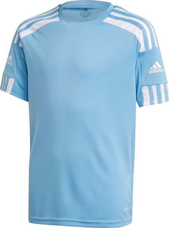 adidas adidas Squadra 21 Shirt  Sportshirt - Maat 152  - Unisex - lichtblauw/wit
