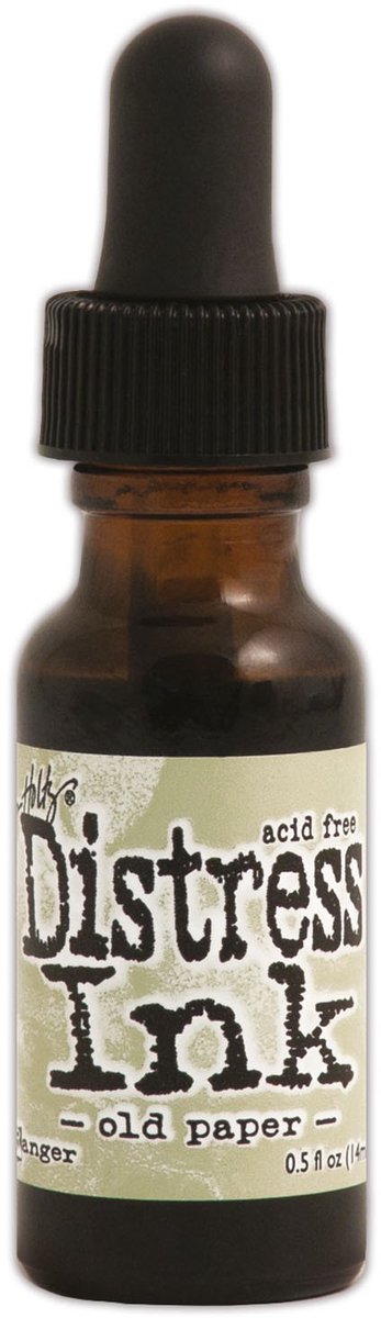 Ranger Distress Re- Inker 14 ml - old paper