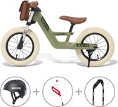 BERG Biky Retro Loopfiets - Groen - Lichtgewicht frame van magnesium - Incl. alle Biky accessoires - 2 tot 5 jaar